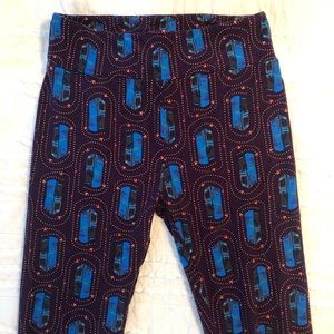 LuLaRoe OS Arcade/Pizza Leggings